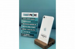 !! 1 ÉV GARANCIA !! iPhone SE (2020) White 64 GB – TRT242 – 100% AKKU