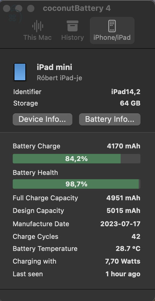 iPad mini 6 wifi + cellular 64gb spacegray