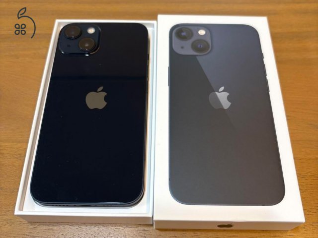 iPhone13 Midnight fekete 128GB új akkumulátorral