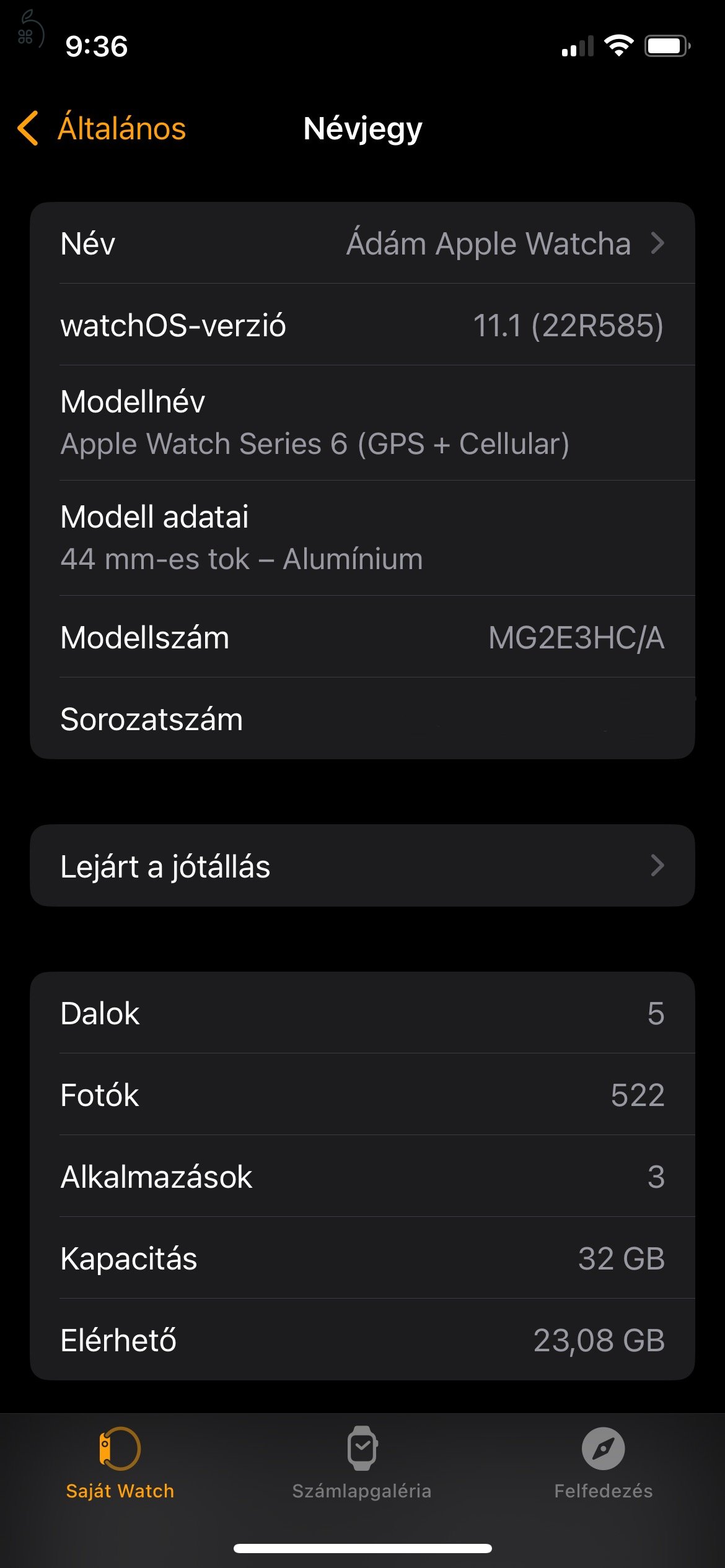 Apple Watch Series 6 GPS + Cellular