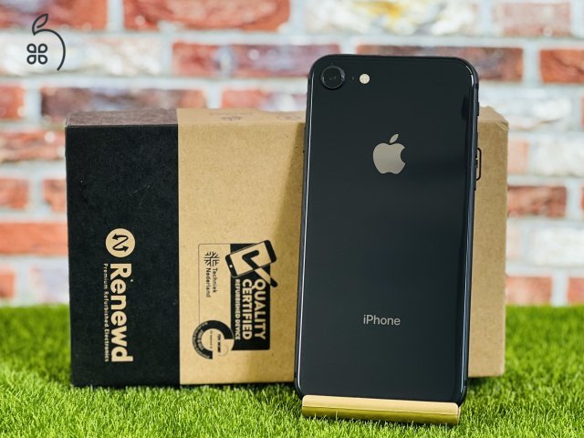 Felújított Renewd iPhone 8 64 GB Space Gray szép állapotú - 12 HÓ GARANCIA - 066