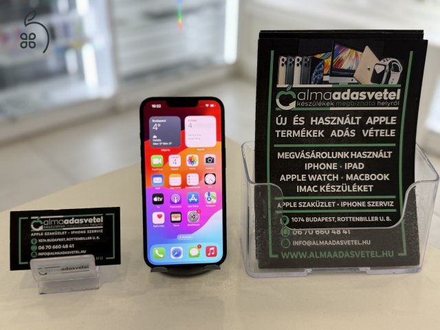 iPhone 13 128GB Független Használt/1-3 hónap gar./Akku 90%/p3902