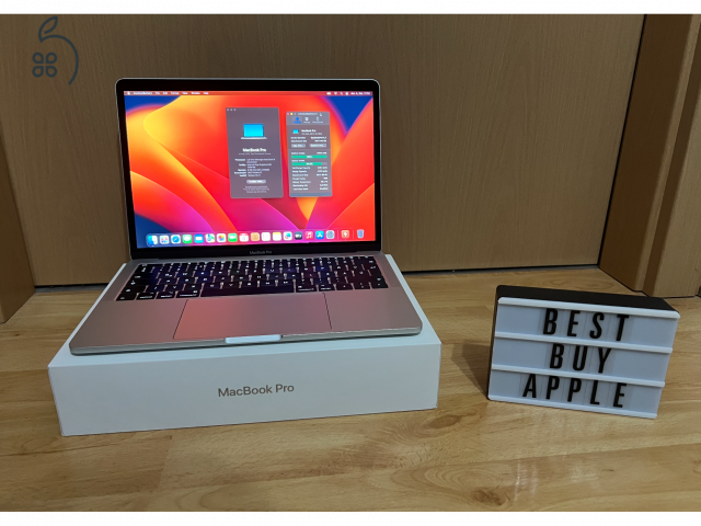 2017 Retina MacBook Pro 13 / i5 2.3GHz / 8GB / 128GB SSD / Korrekt Áron Eladó ! ! !