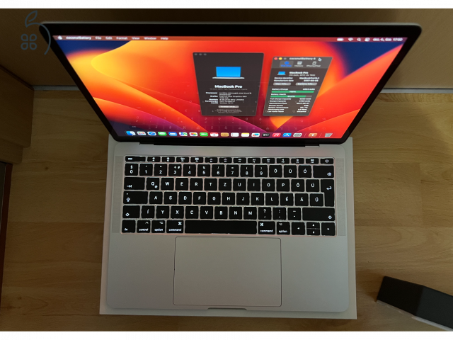 2017 Retina MacBook Pro 13 / i5 2.3GHz / 8GB / 128GB SSD / Korrekt Áron Eladó ! ! !