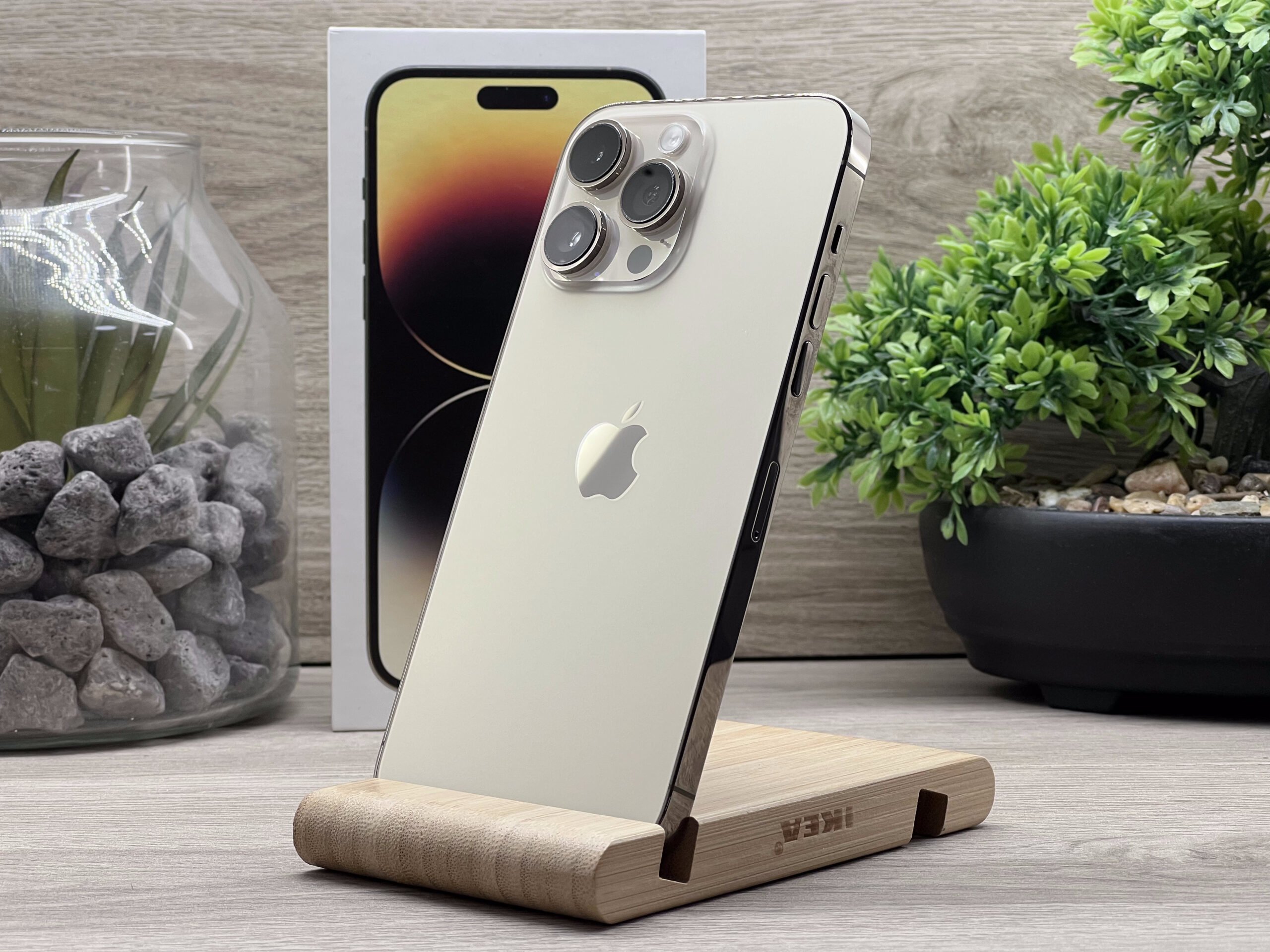 Hibátlan iPhone 14 Pro Max Gold 128GB 1 ÉV Garanciával Számlával 95% Akksi