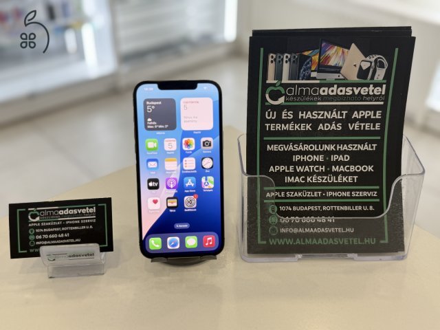 iPhone 12 Pro Max 128GB Független Újszerű/1-3 hónap gar./Akku 100%/p3903