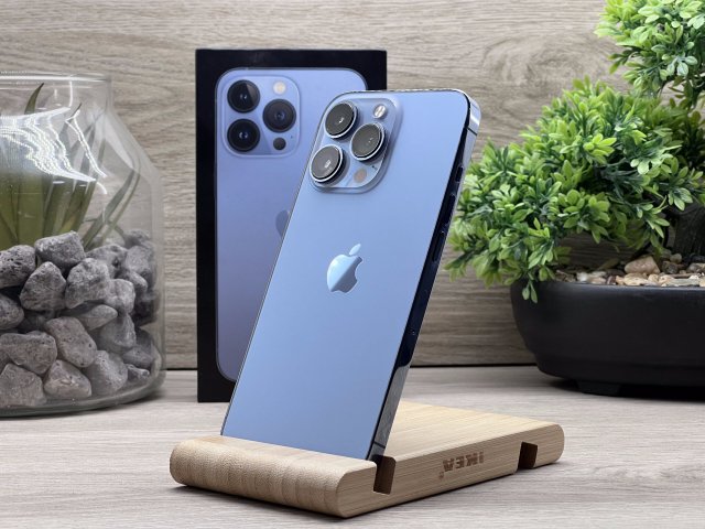 Hibátlan iPhone 13 Pro Sierra Blue 256GB 1 ÉV Garanciával Számlával Aksi 97%