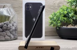 iPhone 11 Black 128GB 1 ÉV Garanciával Számlával Aksi 95%