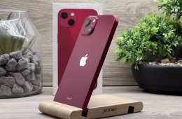 iPhone 13 Red 128GB 1 ÉV Garanciával Számlával Aksi 100%