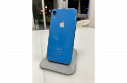 iPhone XR 64gb Kék Független 85% akku 3 Hó Gar + beszámítás