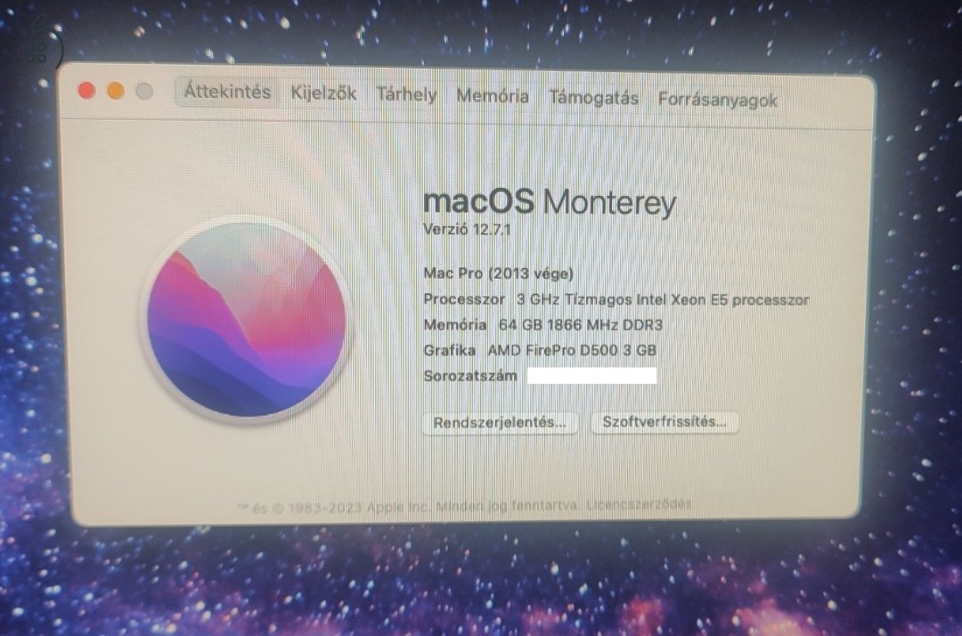 Mac pro late 2013