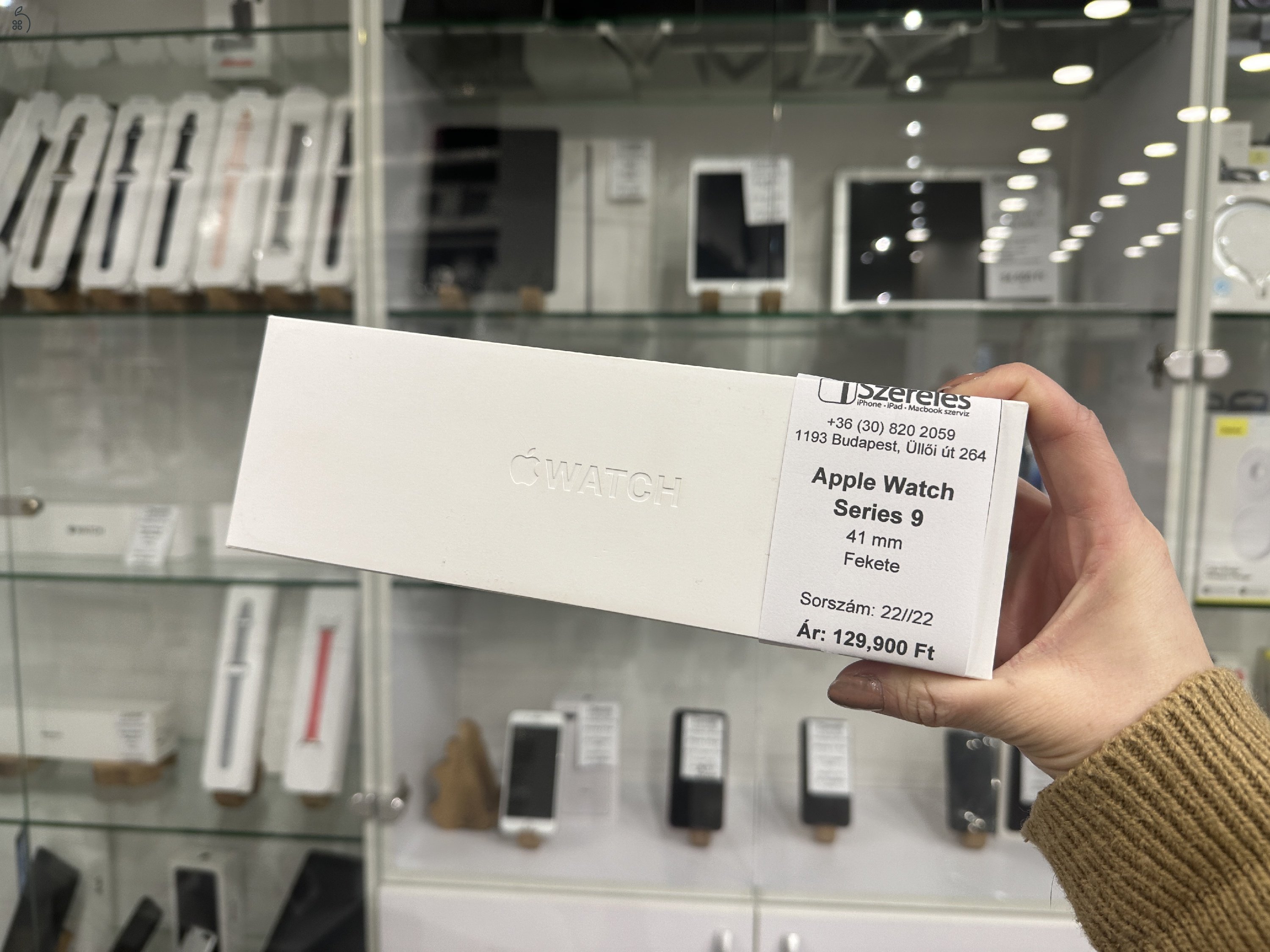 Apple Watch Series 9 41 mm midnight garanciával (22/22) iSzerelés.hu