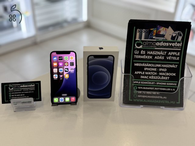 iPhone 12 Mini 64GB Yettel Használt/1 hónap gar./Akku 100%/p3907