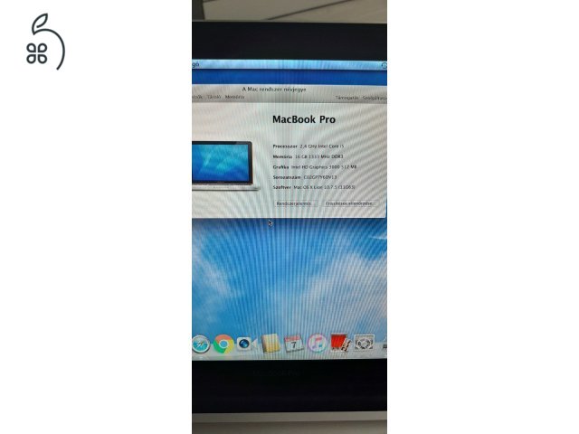 MacBook Pro 16GB 512MB 2011-es