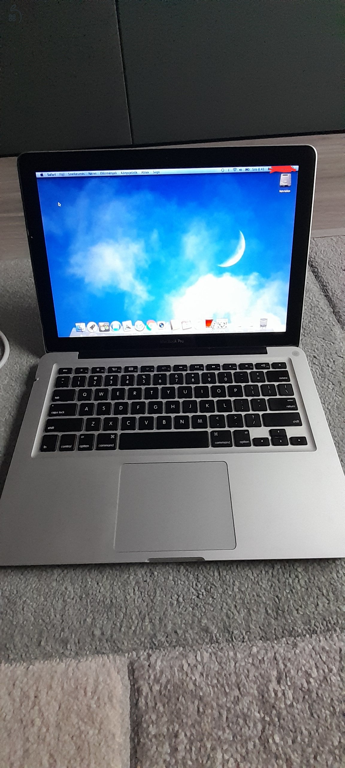 MacBook Pro 16GB 512MB 2011-es