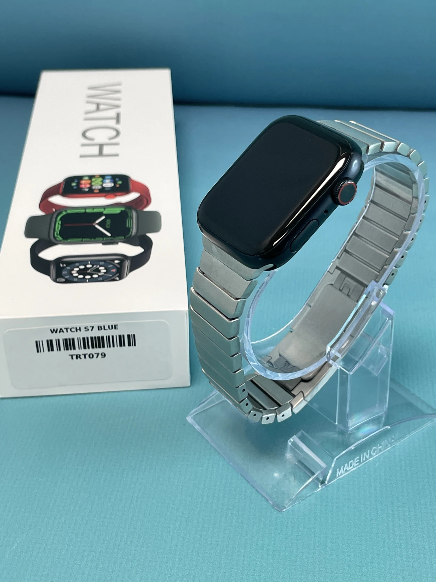 !! 1 ÉV GARANCIA !! Apple Watch Series 7 45mm Wifi+Cell Aluminium Midnight – TRT079