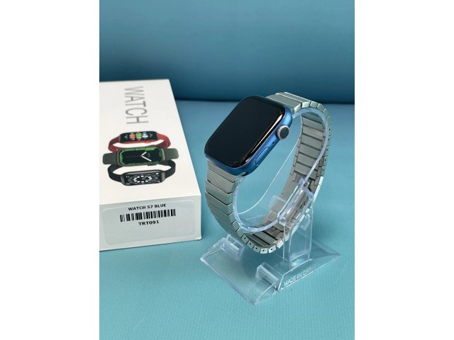 !! 1 ÉV GARANCIA !! Apple Watch Series 7 45mm Wifi+Cell Aluminium Blue – TRT091