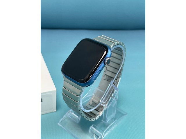 !! 1 ÉV GARANCIA !! Apple Watch Series 7 45mm Wifi+Cell Aluminium Blue – TRT091