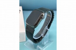 !! 1 ÉV GARANCIA !! Apple Watch Series 7 41mm Wifi+Cell Stainless Steel Graphite – TRT097