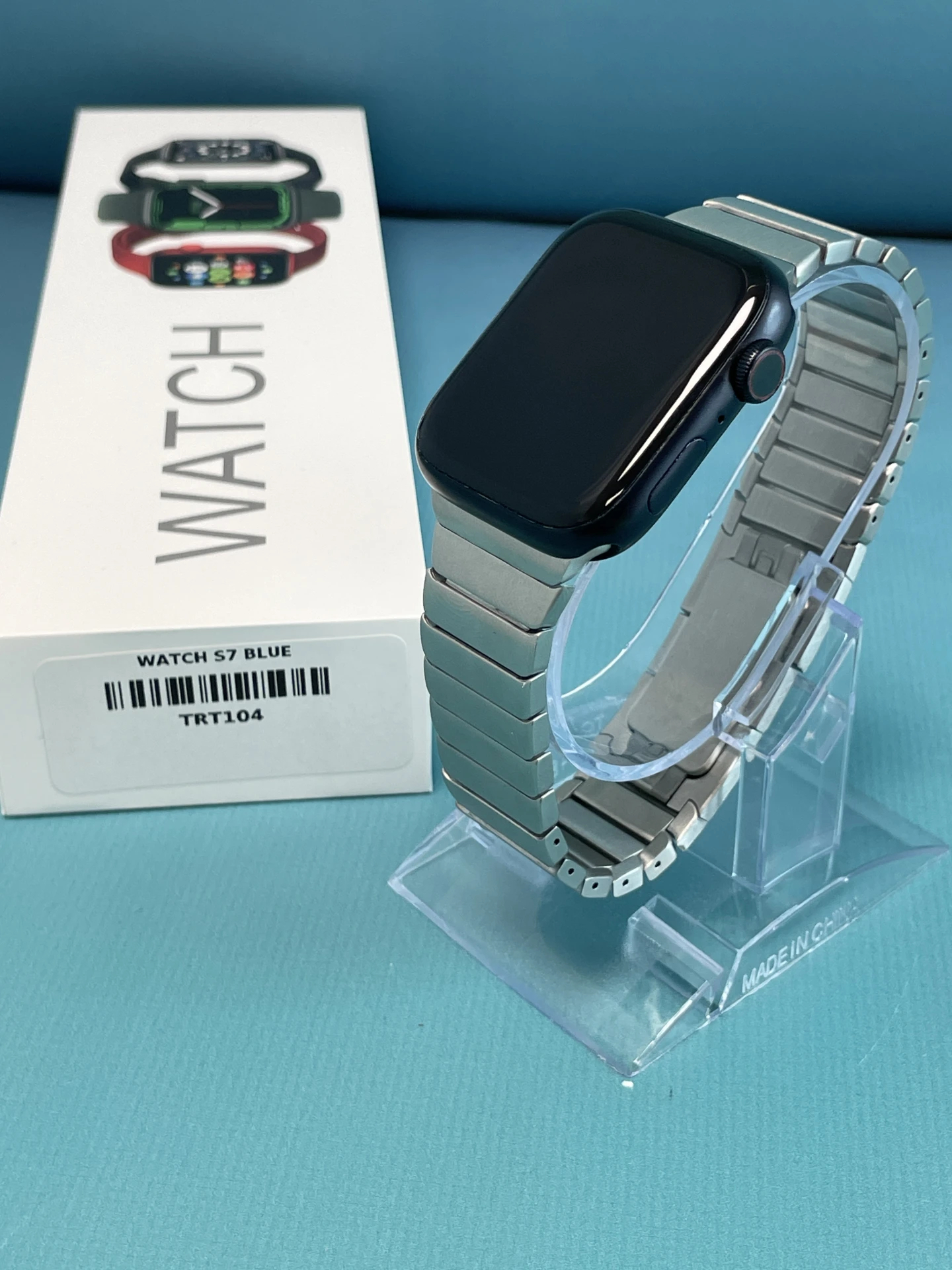 !! 1 ÉV GARANCIA !! Apple Watch Series 7 45mm Wifi+Cell Aluminium Midnight – TRT104