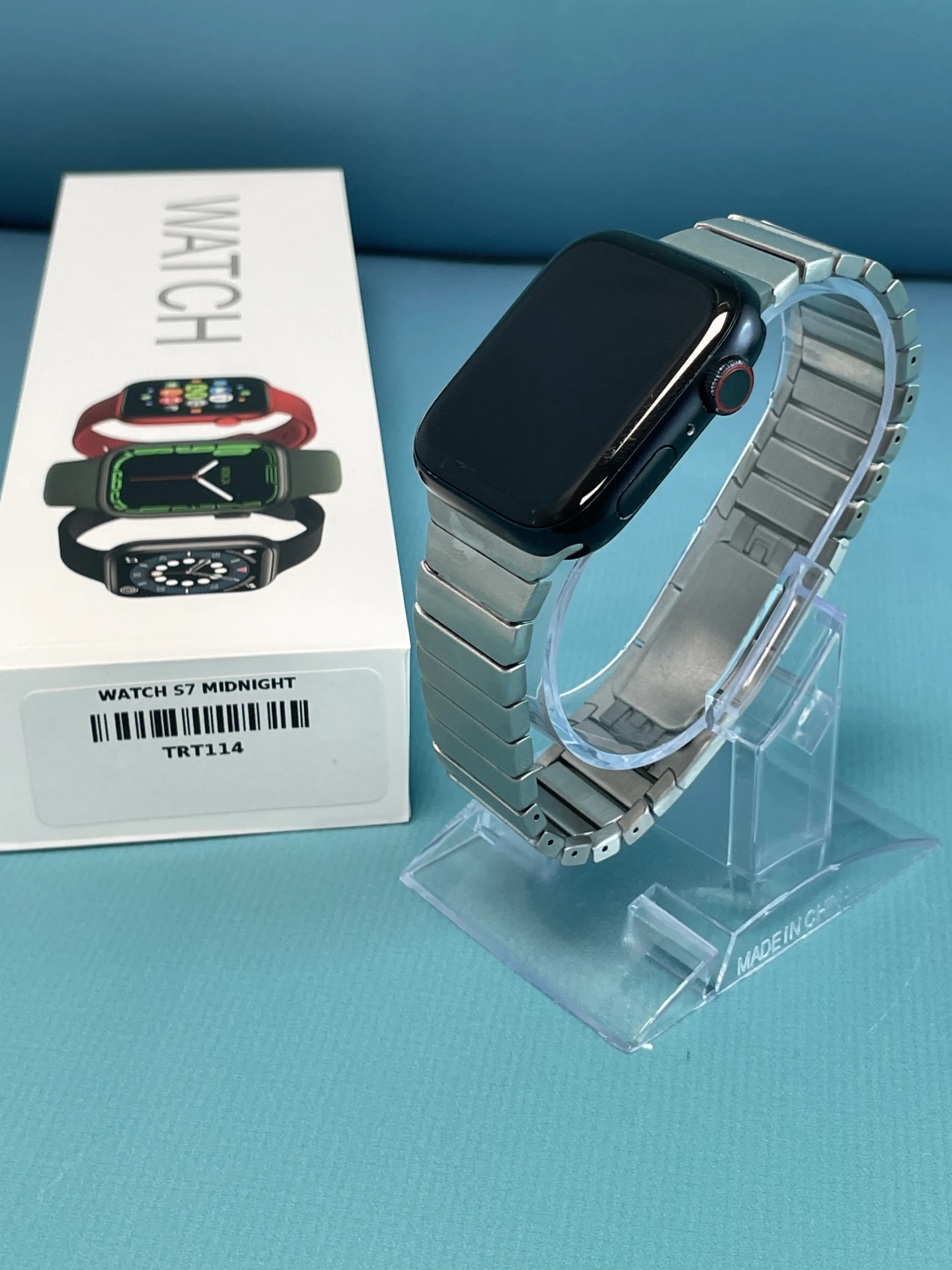 !! 1 ÉV GARANCIA !! Apple Watch Series 7 45mm Wifi+Cell Aluminium Midnight – TRT114