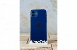 Apple iPhone 12 64 GB Blue 100% akku szép állapotú - 12 HÓ GARANCIA - 487