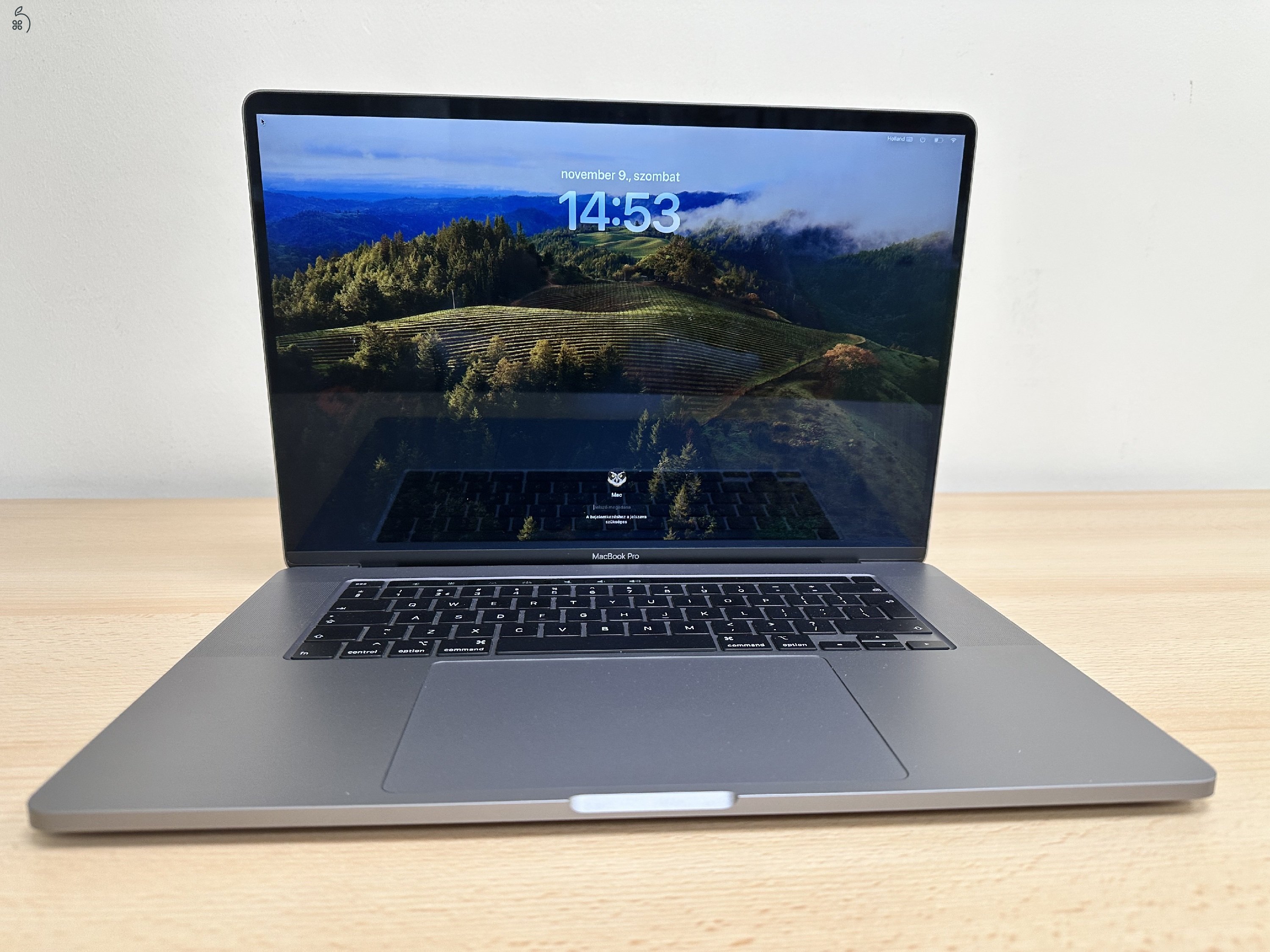 Üzletből, garanciával, Macbook Pro Retina 16