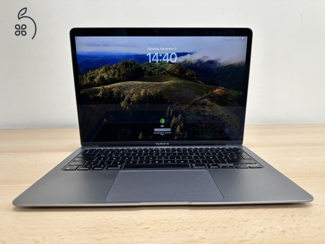 Üzletből, garanciával, újszerű dobozos Macbook Air Retina M1 13