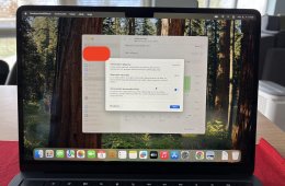 Macbook Air (M2,2022) Midnight / 8GB RAM / 256GB SSD / magyar billentyűzet