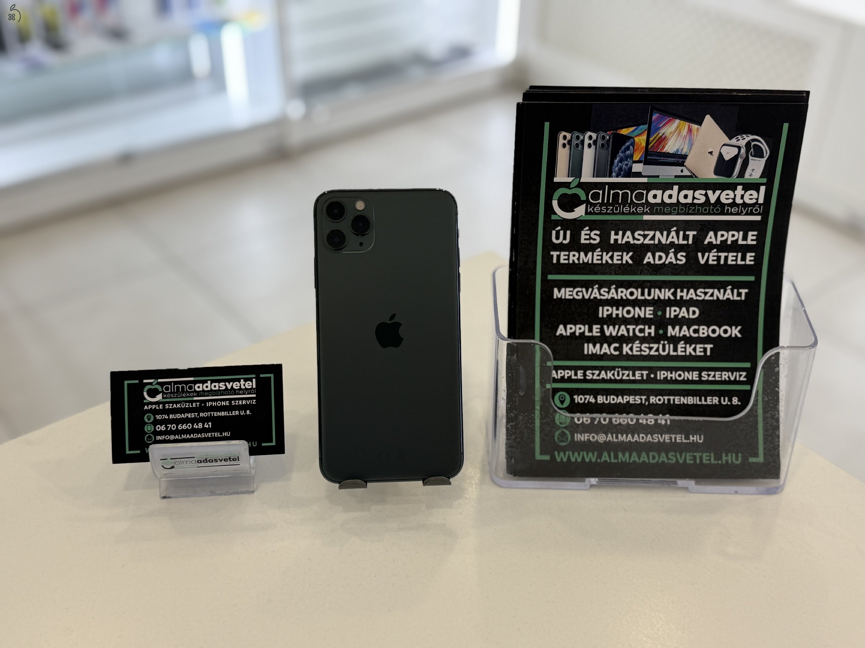 iPhone 11 Pro Max 64GB Független Újszerű/1 hónap gar./p3909