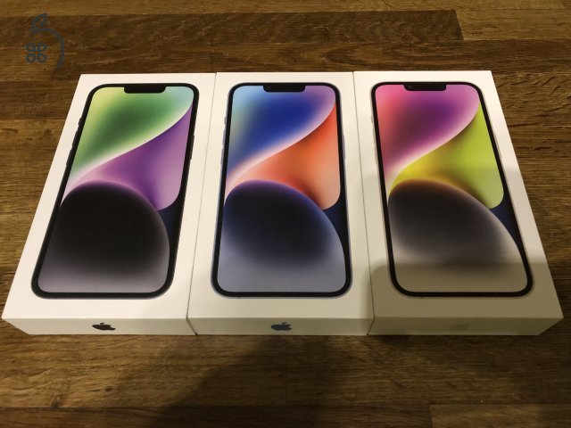 iPhone 14 128GB - (Éjfekete, fehér és kék) - Csak 1-1db! - Akció!