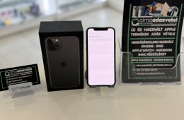 iPhone 11 Pro 64GB  Fekete Független Újszerű/Új Akku 100%/p3911