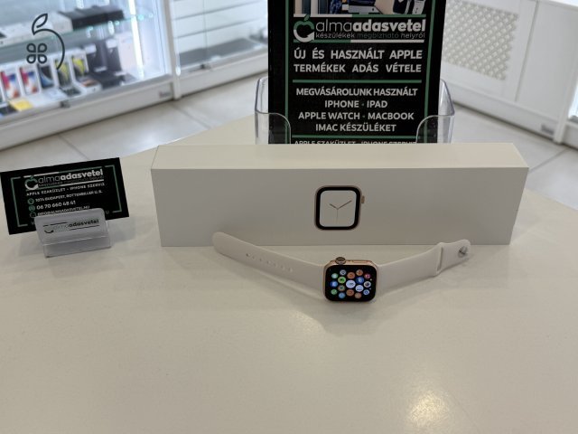 Apple Watch 4 40mm Gold Újszerű/1 hónap gar./Akku 75%/p3912