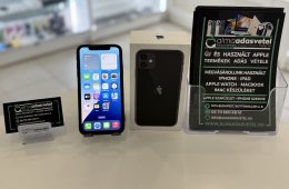 iPhone 11 128GB Vodafone Használt/1 hónap gar./Akku 84%/p3913