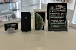 iPhone XS 256GB Fekete Független Újszerű/1 hónap gar./Akk 80%/p3914