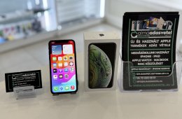 iPhone XS 256GB Fekete Független Újszerű/1 hónap gar./Akk 80%/p3914