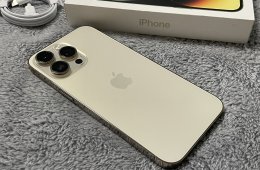 iPhone 14 Pro Max 128GB - Arany - AKKU 85% - Garanciális 2026. 03.-ig. - szép, megkímélt állapotban