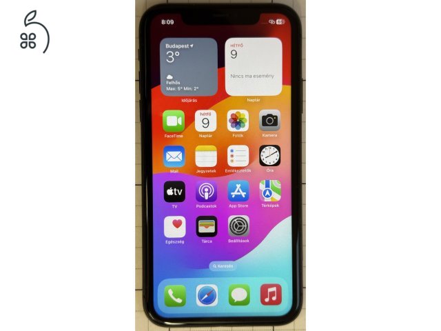 Eladó iPhone 11 64GB kártyafüggetlen telefon