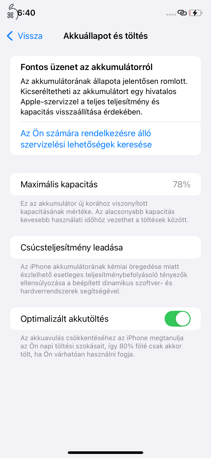 Eladó iPhone 11 64GB kártyafüggetlen telefon