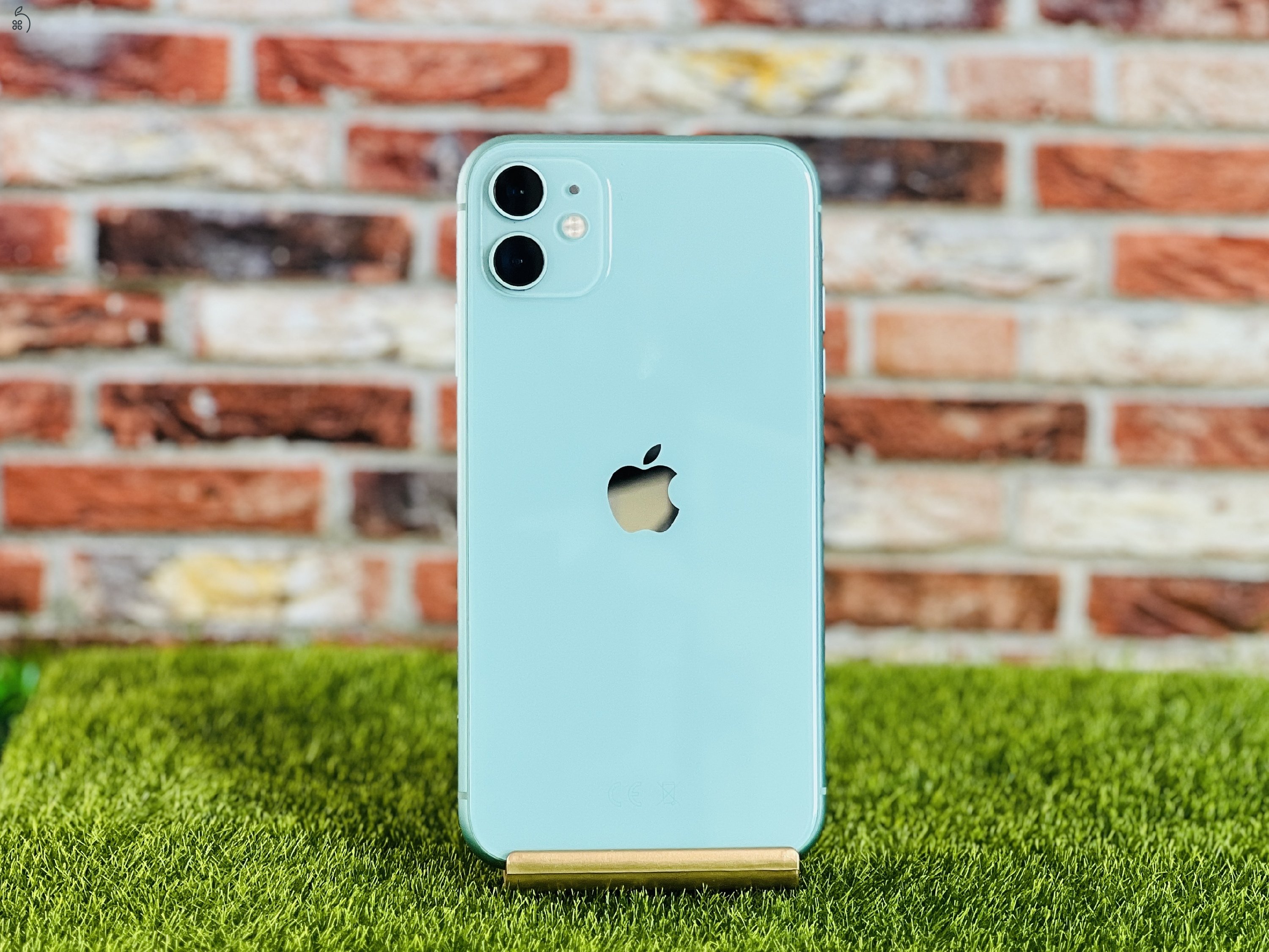 Apple iPhone 11 128 GB Green 100% akku szép állapotú - 24 HÓ GARANCIA - 426