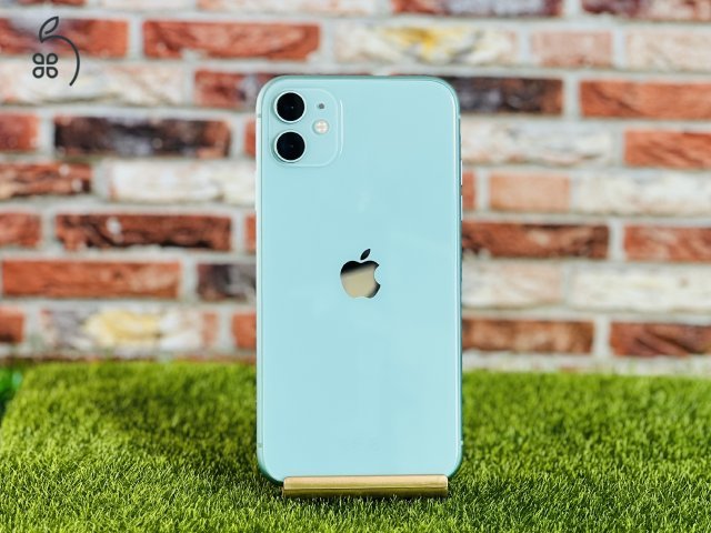 Apple iPhone 11 128 GB Green 100% akku szép állapotú - 24 HÓ GARANCIA - 426