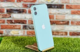 Apple iPhone 11 128 GB Green 100% akku szép állapotú - 24 HÓ GARANCIA - 426