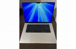 MacBook Pro 16.2 Silver / M1 Pro / 16C GPU / 16GB / 1T-MAG / Magyar billentűzet