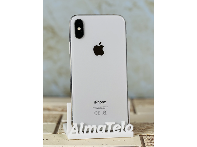 Apple iPhone X 256 GB Silver - 100% akku