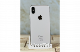 Apple iPhone X 256 GB Silver - 100% akku