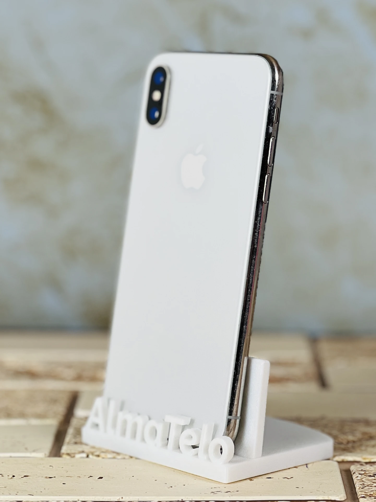 Apple iPhone X 256 GB Silver - 100% akku