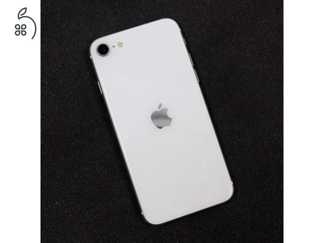 iPhone SE 2020 64GB white, független, új eredeti akku