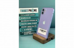 !! 1 ÉV GARANCIA !! iPhone 12 Purple 64 GB – TRU8137 – 100% AKKU