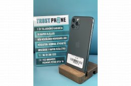 !! 1 ÉV GARANCIA !! iPhone 11 Pro Space Gray 64 GB – TRU8176 – 100% AKKU