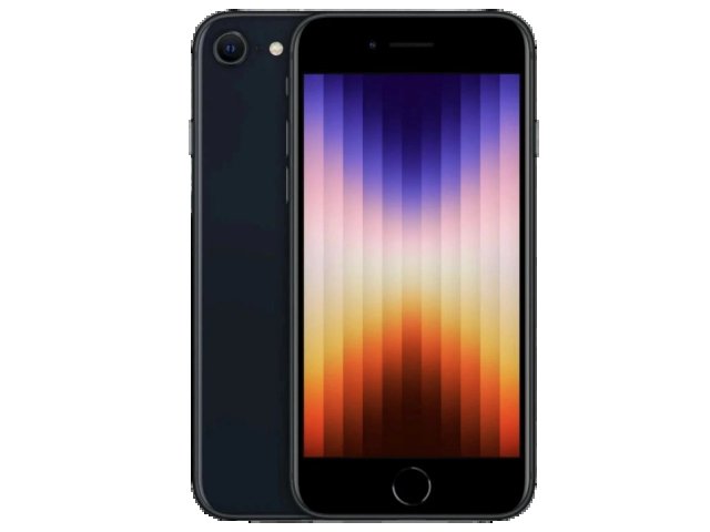 !! 1 ÉV GARANCIA !! Apple iPhone SE (2022) 128 GB Midnight 100%